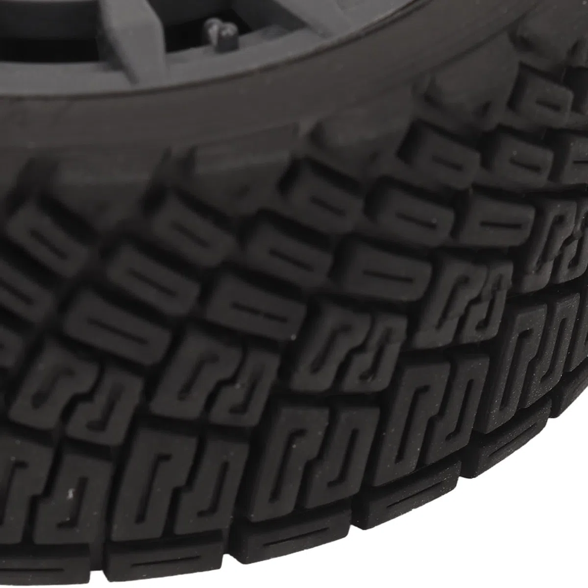 4 pièces roues en caoutchouc de pneu de voiture RC, pneus de route 1/10 RC pour TT01 TT02 XV01 XV02 HSP 94123 94122, pneus de dérive à amorti fort à haute résistance à l'usure (Noire)
