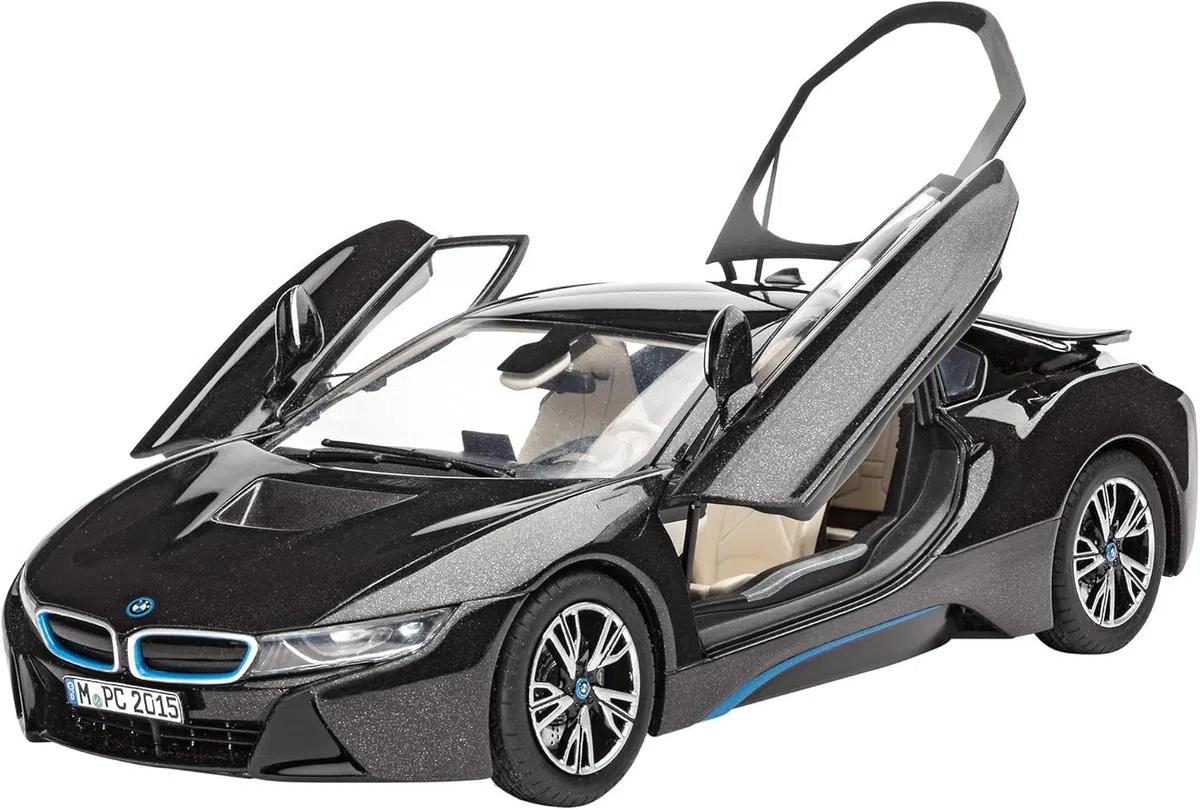 Revell - 07008 - Mbmw I8 - 131 Pièces - Echelle 1/24, Le noir