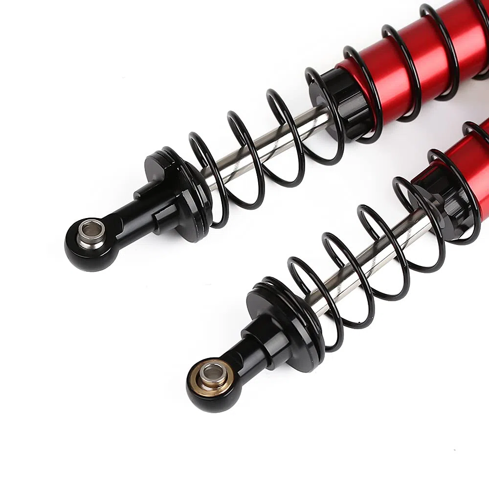 INJORA RC Amortisseur Set 4pcs RC Shock Absorbers RC Damper pour 1/10 RC Crawler Axial SCX10 90046 AXI231017 Traxxas TRX-4 D90 (110mm)