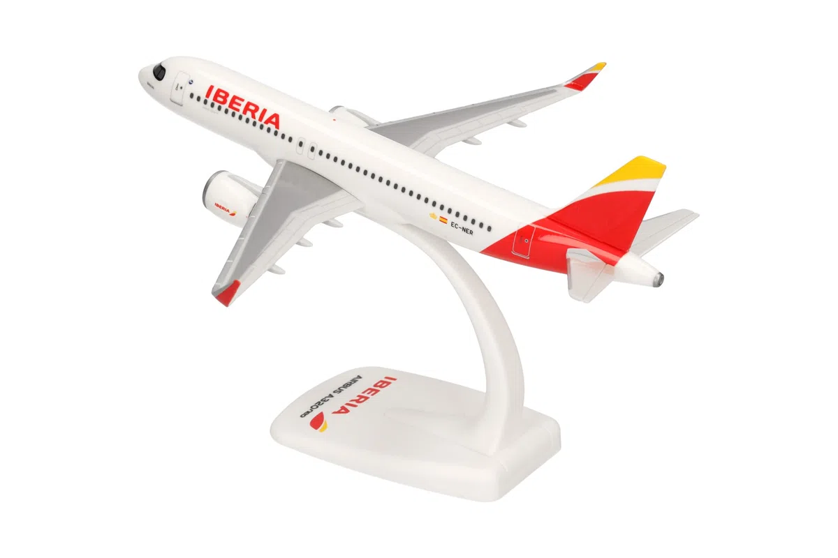 Herpa Iberia Airbus Modèle avec Emballage, Avion 613064, Multicolore