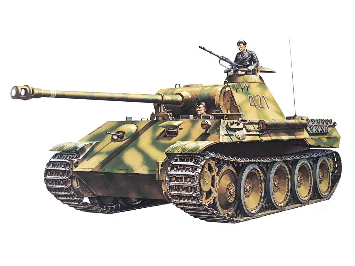 Tamiya - 35065 - Maquette - Camion - Char Allemand Panthère