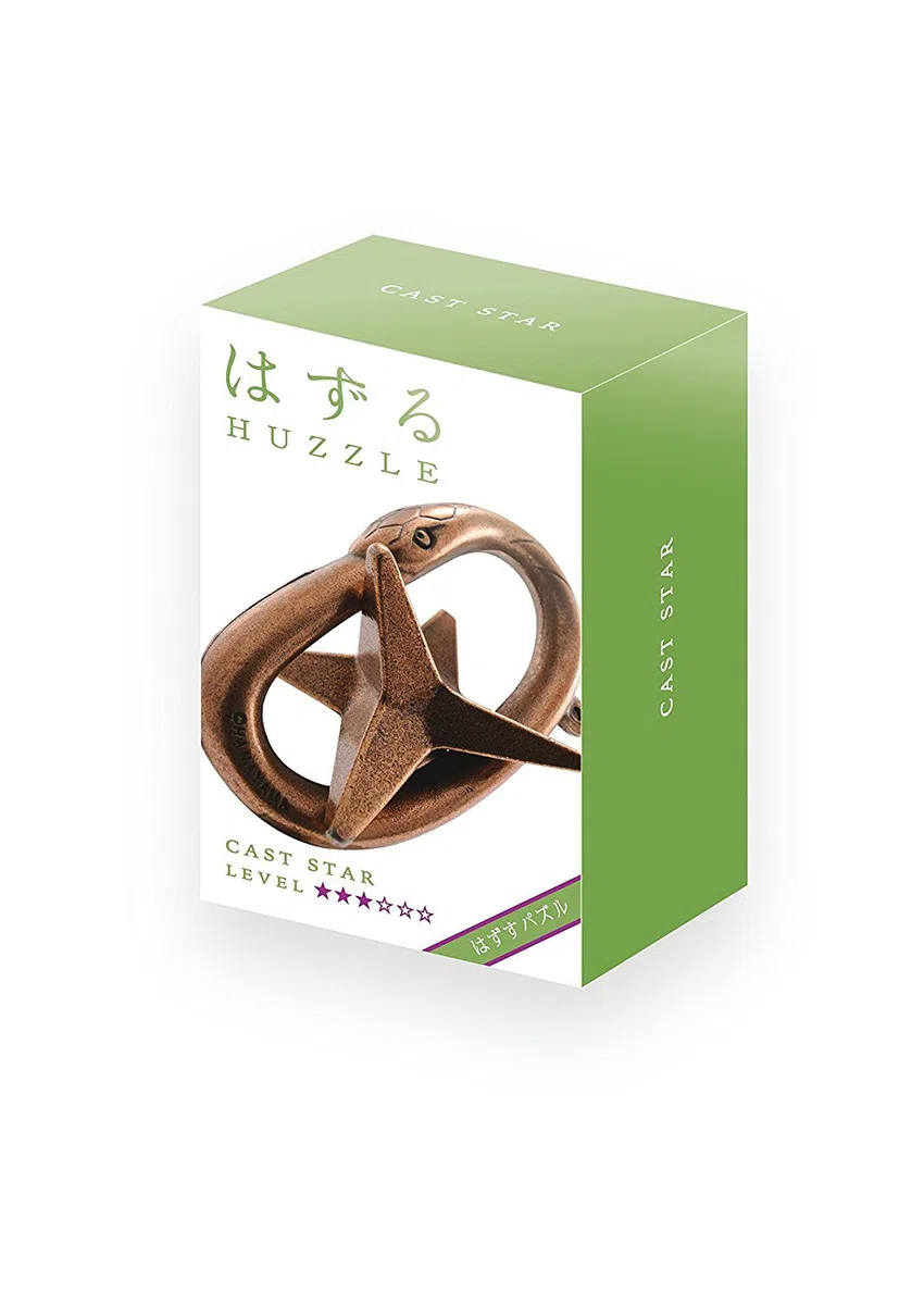 Gigamic - Huzzle Cast Star Diff.3 Casse Tête, CPSTA