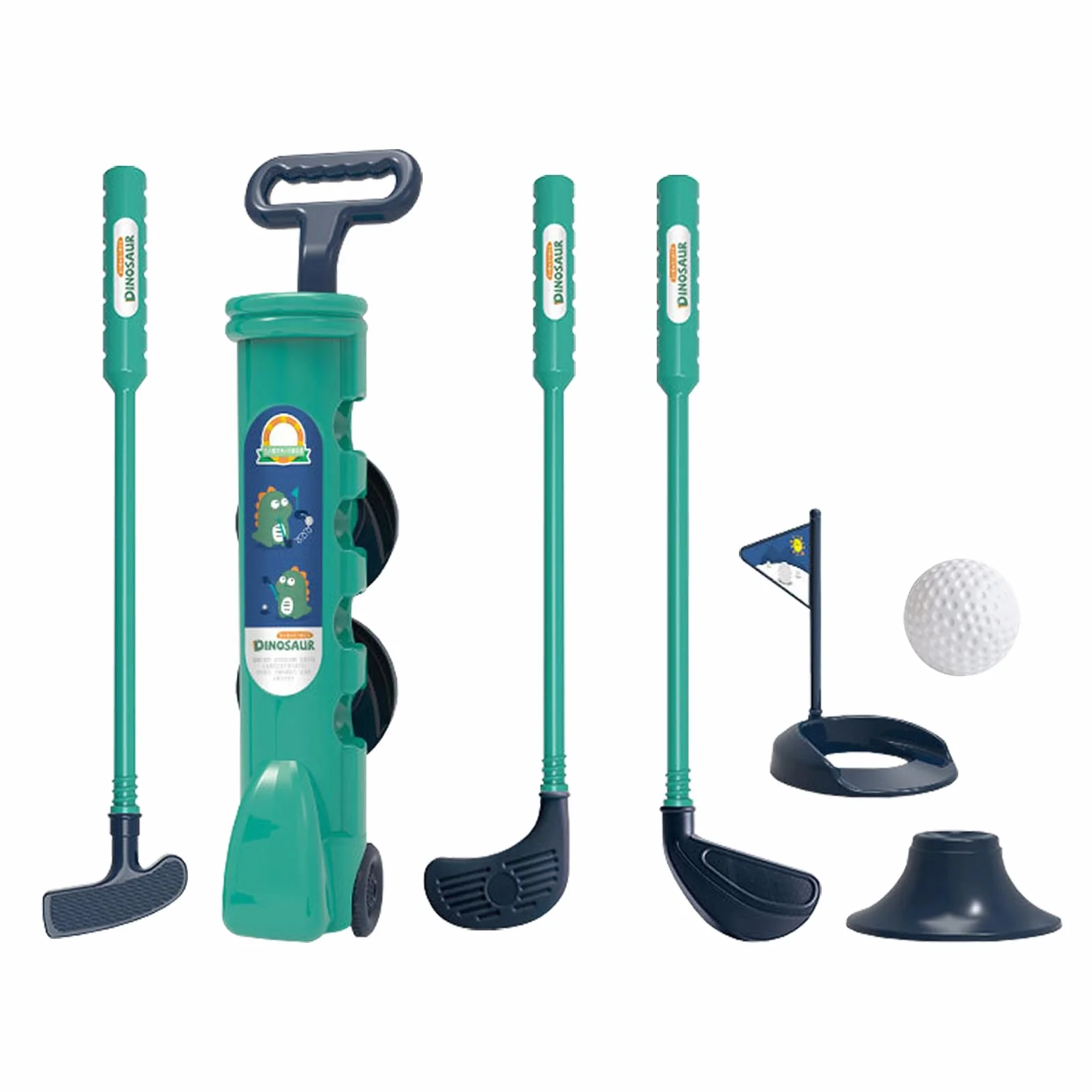 ZhuXIXILiang Jeux de Golf pour Enfants Toddler Golf Set Jouets de Sport d'intérieur et d'extérieur pour Enfants de 3,4,5 et 6 Ans (Golf)
