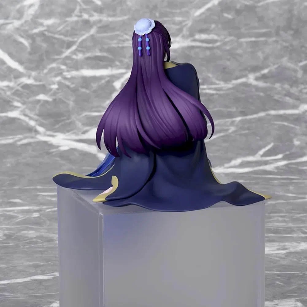 Zhongkaihua 2PCS Figurines Maomao et Jinshi, Figurine de personnage d'anime Maomao en pose assise, figurine de collection en PVC 14/16CM, décoration cadeau