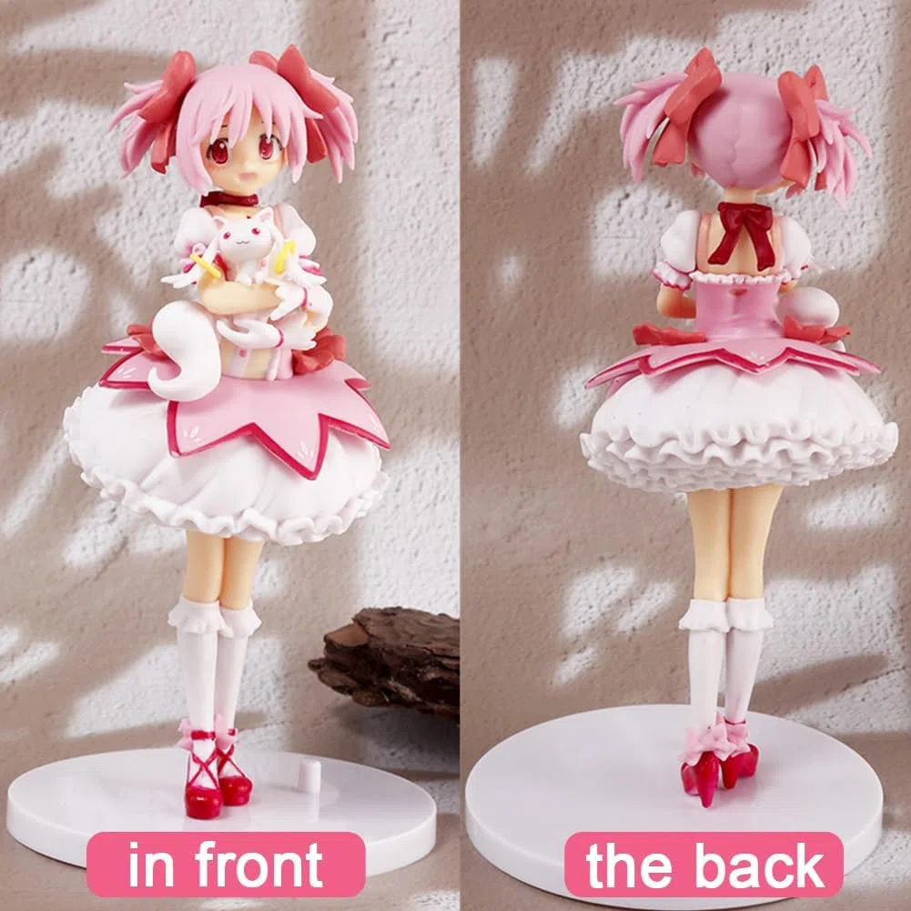 Style Fille Magique Figurine 18CM Personnages de Dessin Animé Position Debout Modèle en PVC Décoration de Bureau Cadeau