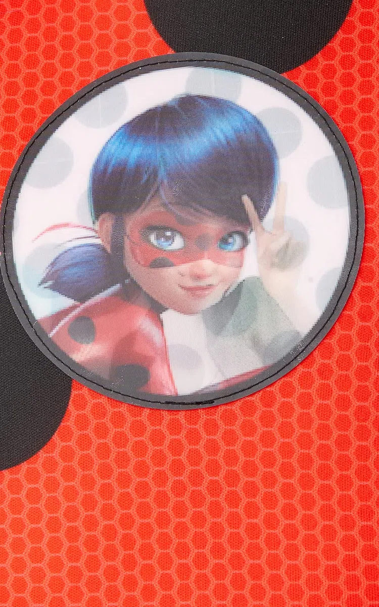 RUBIE'S Déguisement MIRACULOUS Officiel Ladybug pour Enfants/Ado - Super Héroïne Tikki Lady Bug - Costume avec Masque pour Carnaval, Halloween ou Cadeau Noël
