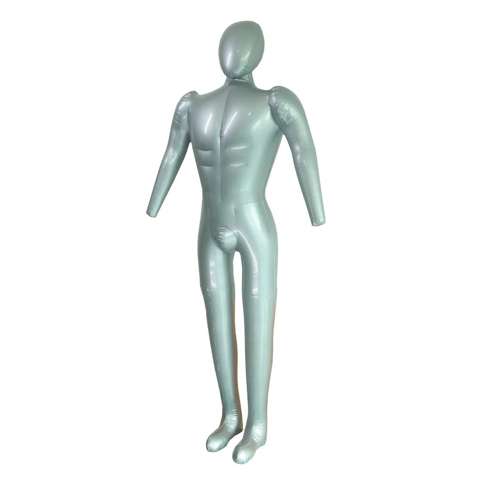Nouveau Mannequin Masculin Gonflable Complet avec Bras, Pour la Mode, Torso de Mannequin, Modèle de Torso