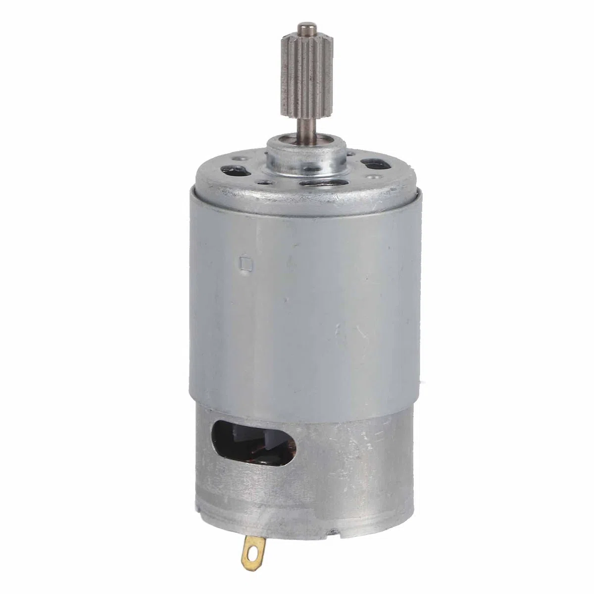 RS550 12 V Micro Moteur de Haute Vitesse pour Voiture Électrique Jouet Enfants Moto avec 2 pcs Tête de Dent(550-30000)