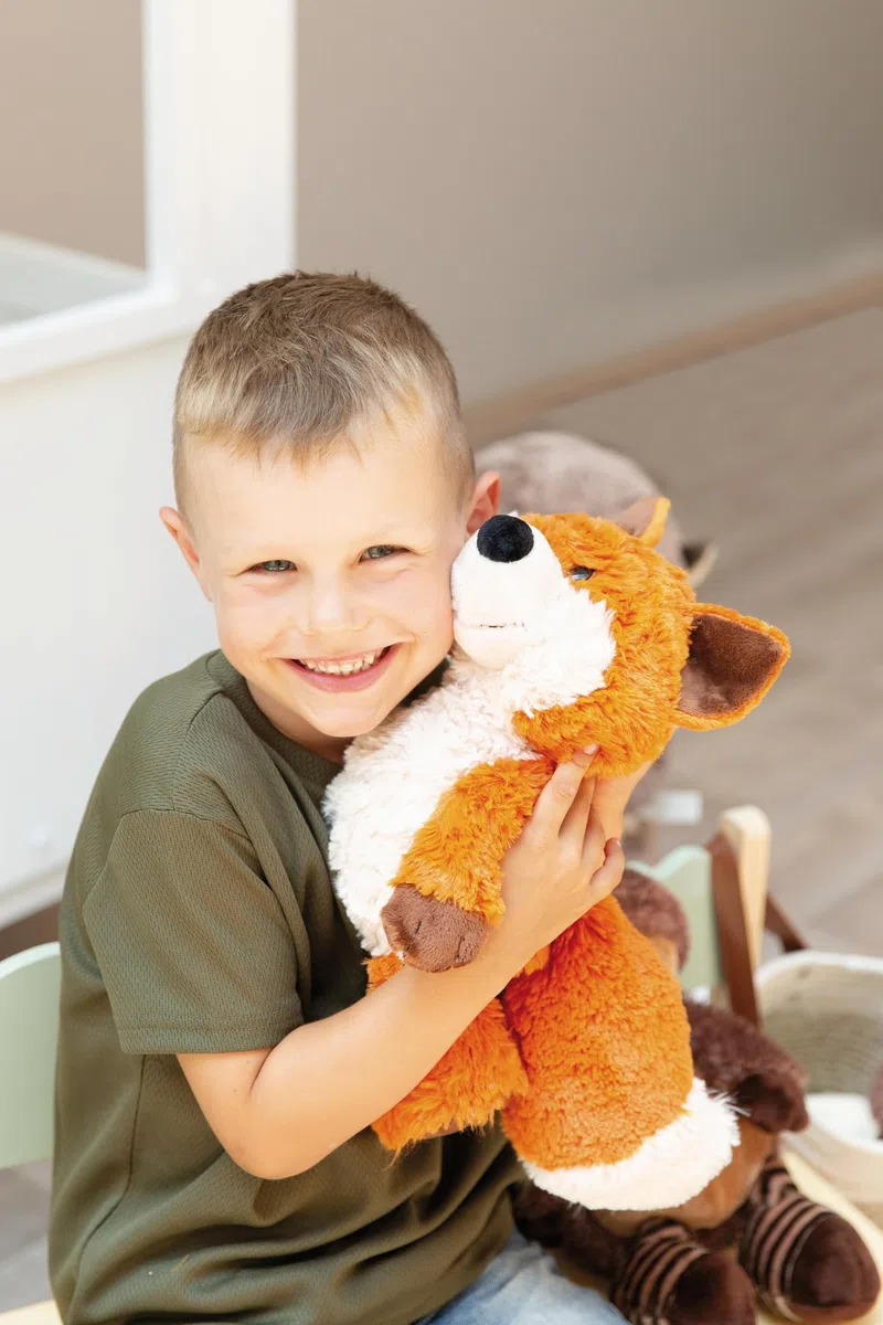 NICI 49151 Cuddly Toy Fox Fridalie 25 cm Orange Snuggle Sustainable Soft Plush Cute Plush Toy for Cuddling and Playing, for Children and Adults, Great Gift Idea