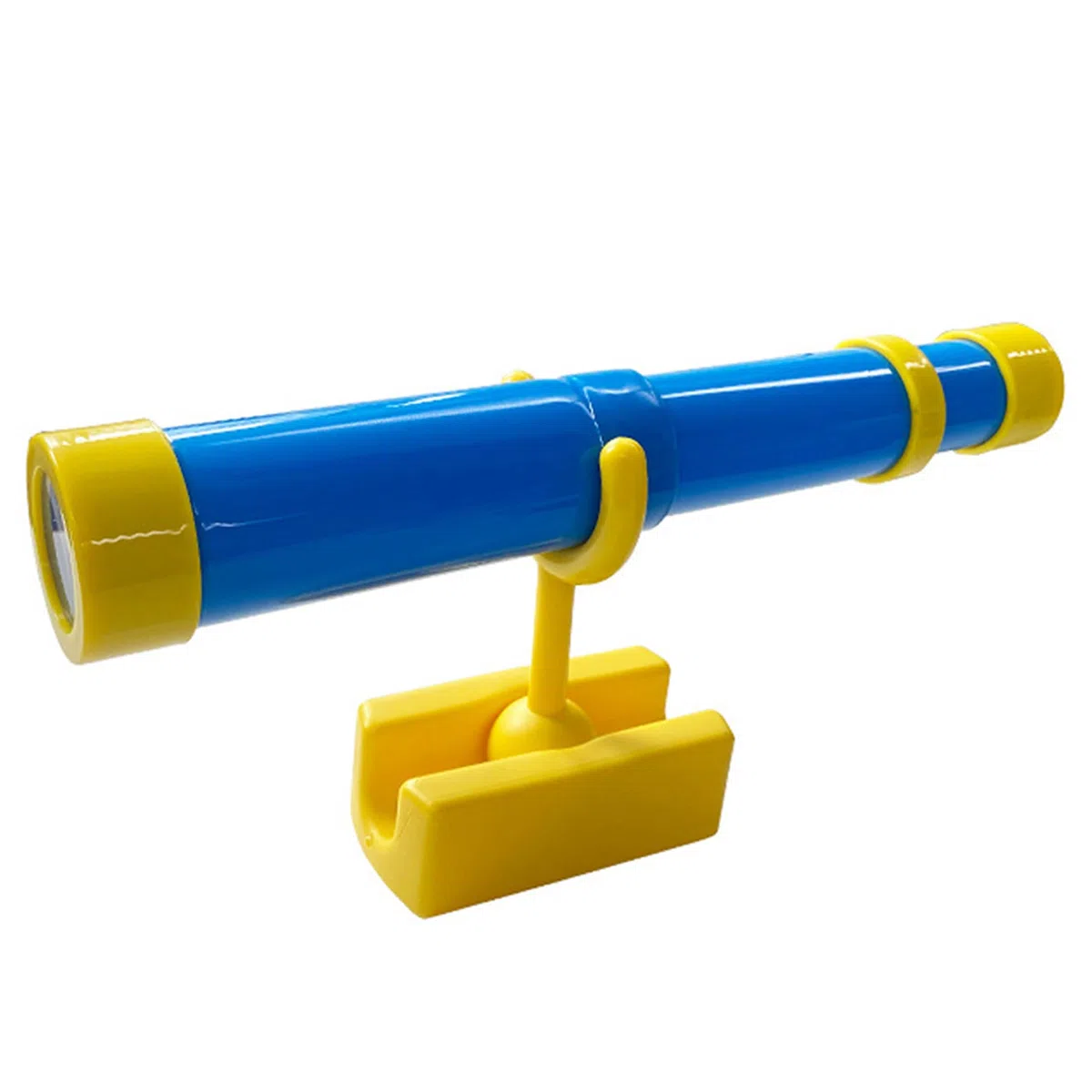Telescope Children Télescope pour Enfants Tour de Jeu monoculaire en Plastique Pliable pour Enfants - Jouet réglable Bleu Ciel pour Les Aventures sur Terrain de Jeu en Plein air