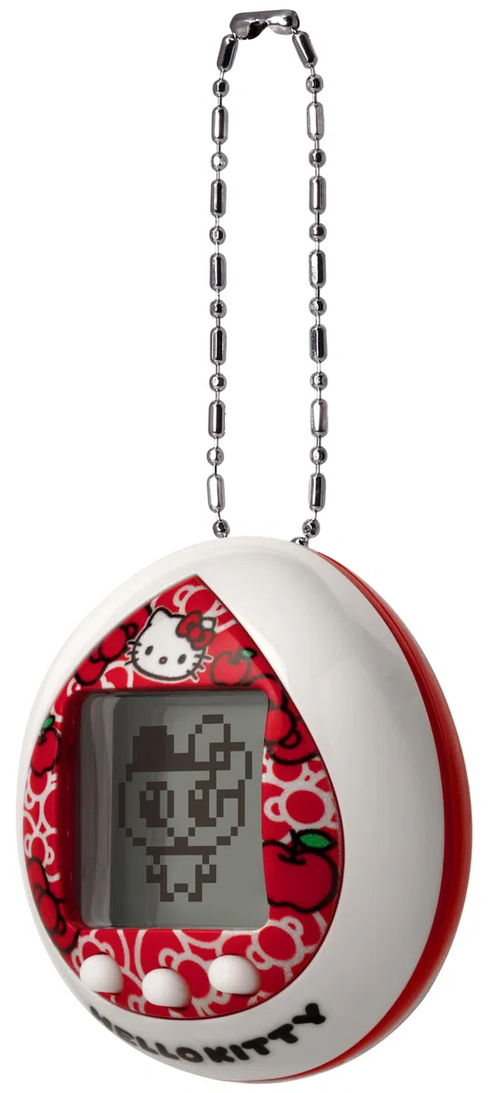 Bandai - Tamagotchi nano - Hello Kitty - Version Rouge - Tamagotchi Animal Interactif - Petit format nano - Animal Virtuel à élever - Licence Officielle Hello Kitty - Jouet Enfant 8 ans et + - NT90166