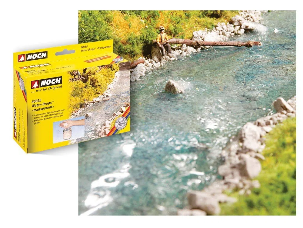 Noch - 60855 - Modélisme Ferroviaire - Water-Drops, Transparentes - 250 G