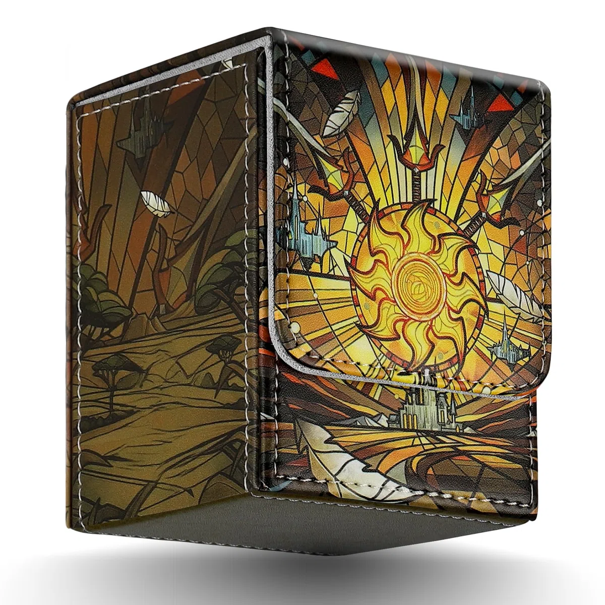 TCGUARD Boîte de rangement 5 en 1 pour cartes MTG, TCG - Pour plus de 100 cartes emballées individuellement
