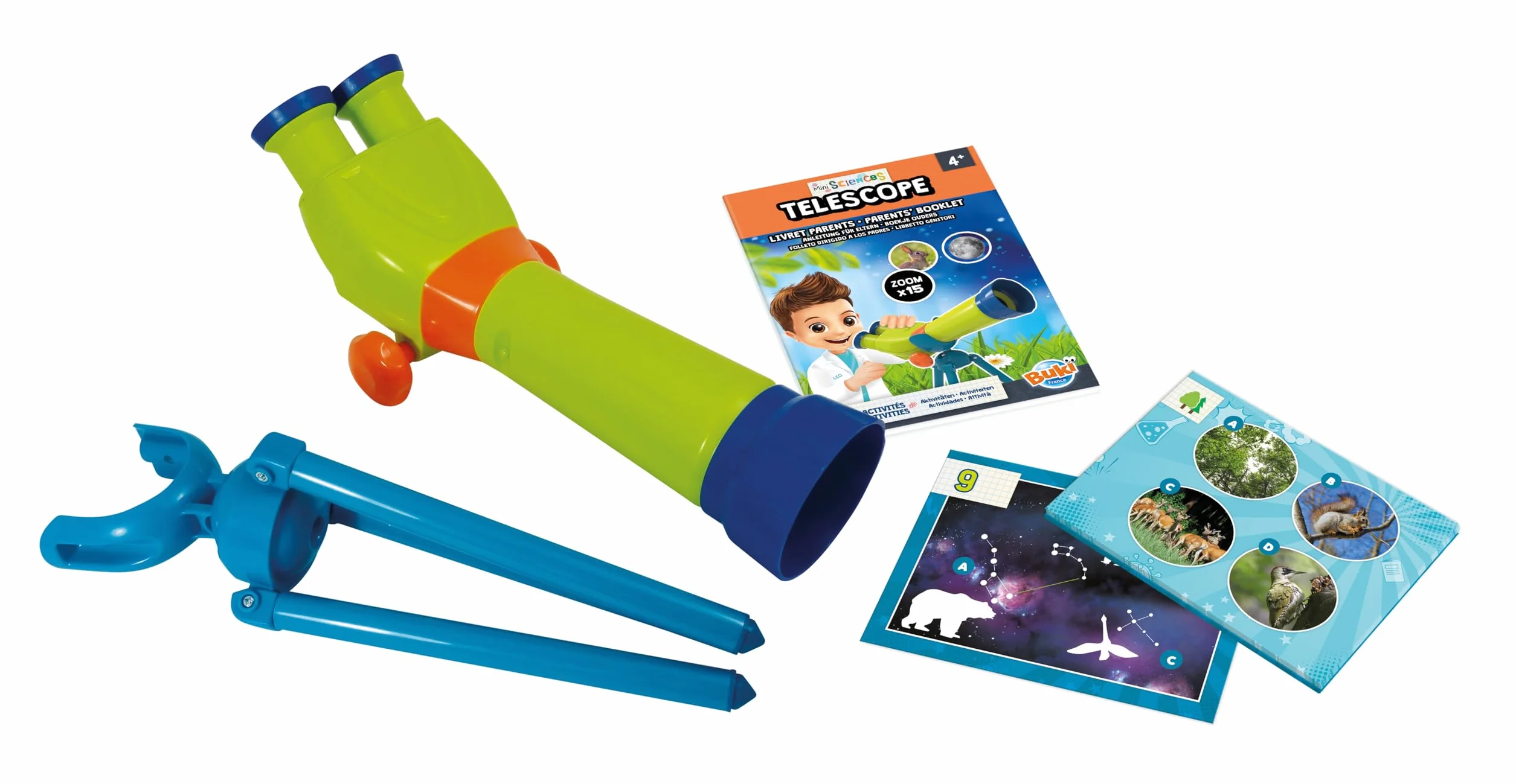 Buki - 9004 - Mini sciences - télescope