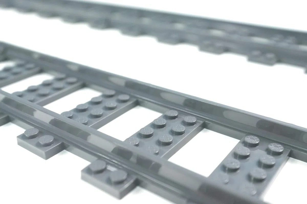 Double Straight Track Set - 10 Pieces