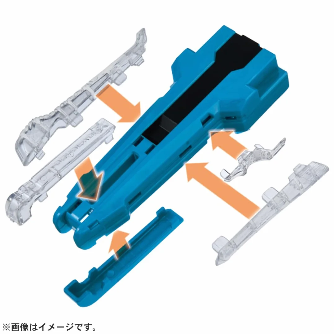 Beyblade X Beyblade X BX-42 Grip en Caoutchouc Bleu Ver.