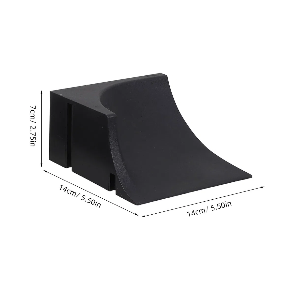 Alasum Lot de 2 Obstacles pour Fingerboard, Mini Rampe de Skate, éléments Skatepark en Plastique, Rampe pour Fingerboard, Rail Grind sur Table d'intérieur