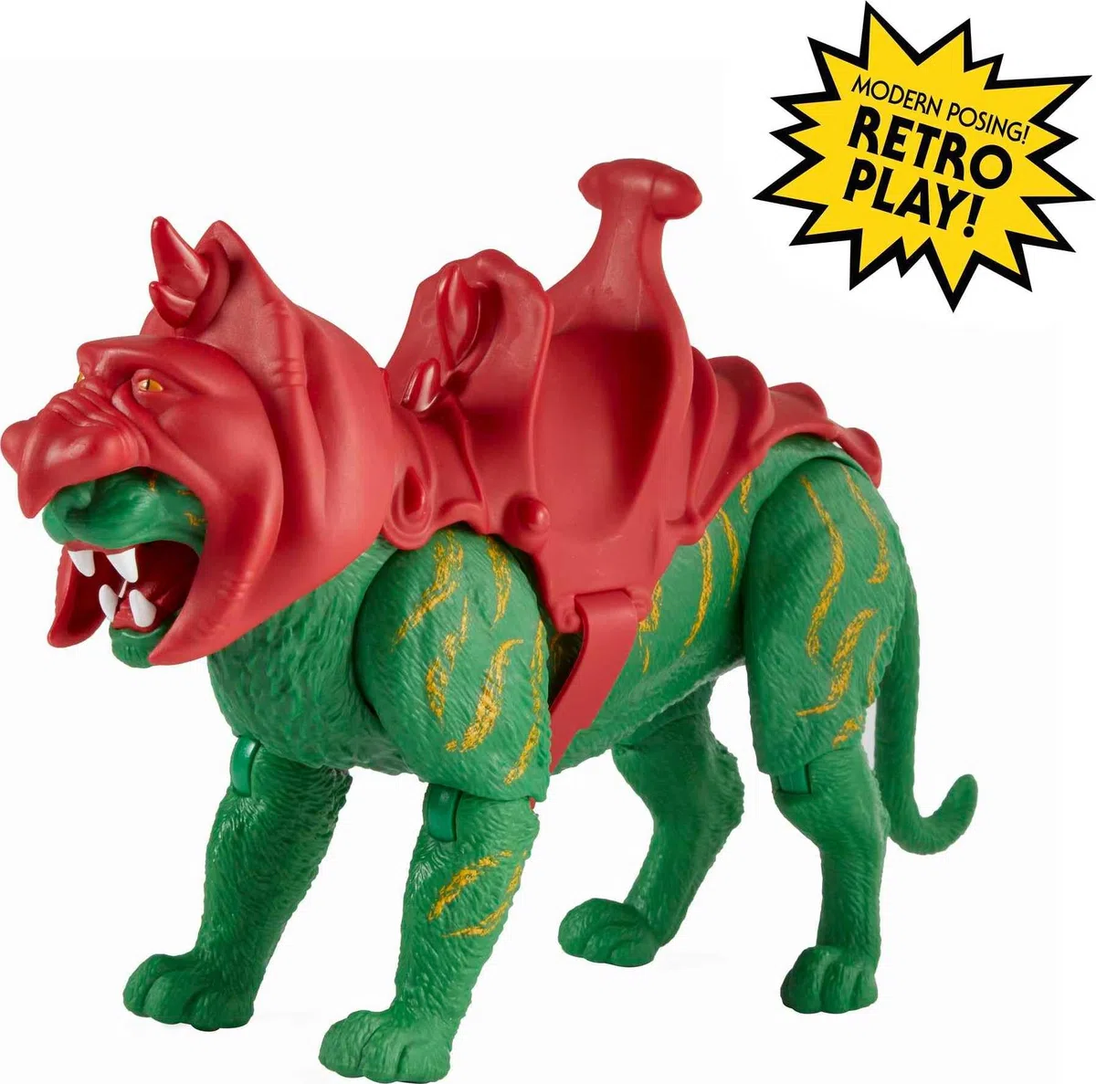 Maîtres de l’Univers Origins, figurine articulée Tigre de Combat, jouet pour collectionneurs et enfants dès 6 ans, GNN70