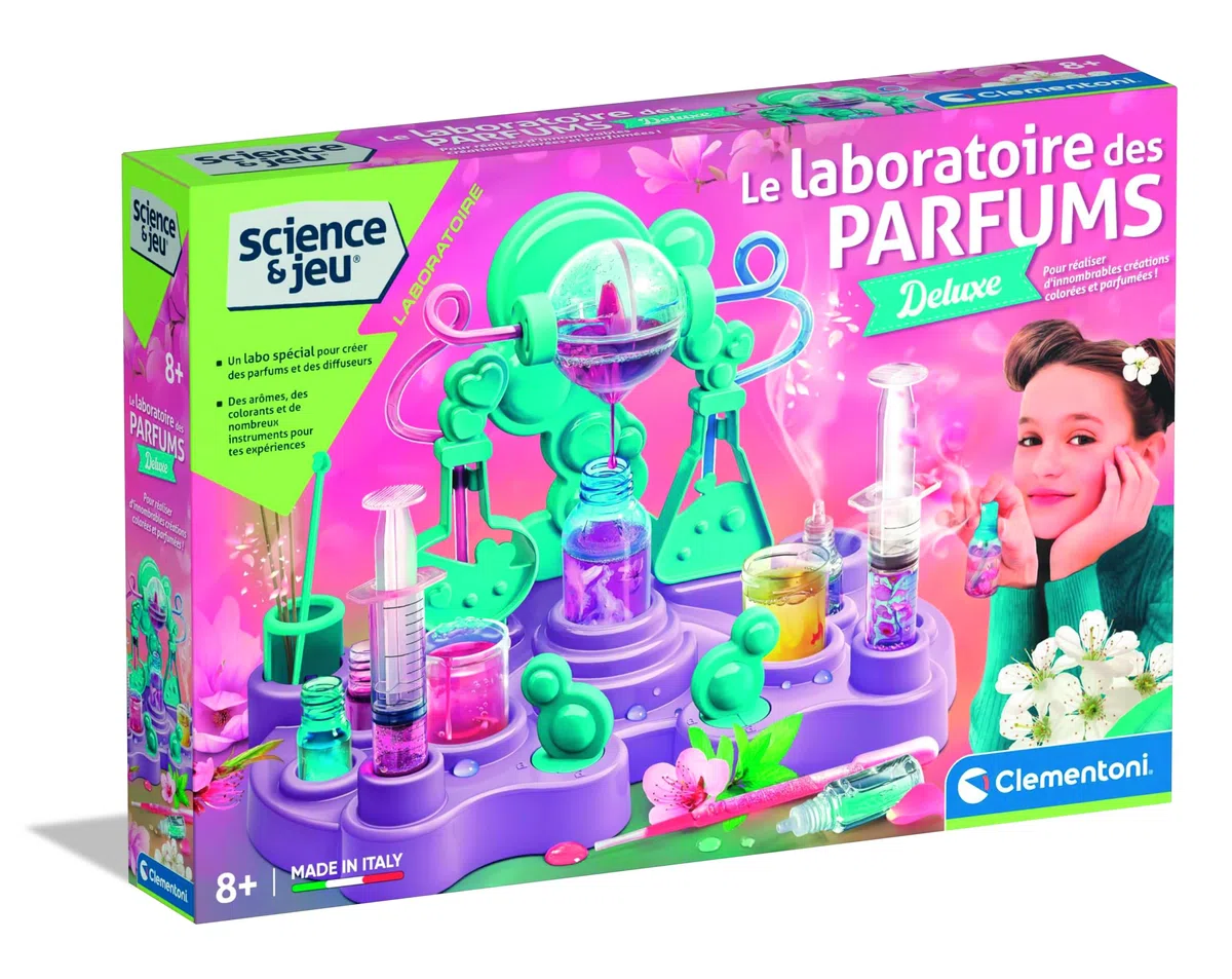 Clementoni - Coffret Kit créatif : Fleurs parfumées - 7 différentes Fleurs à créer - Inclus Outils + Parfums - Jeux Éducatif pour Enfant - Fabriqué en Italie - Dès 7 Ans