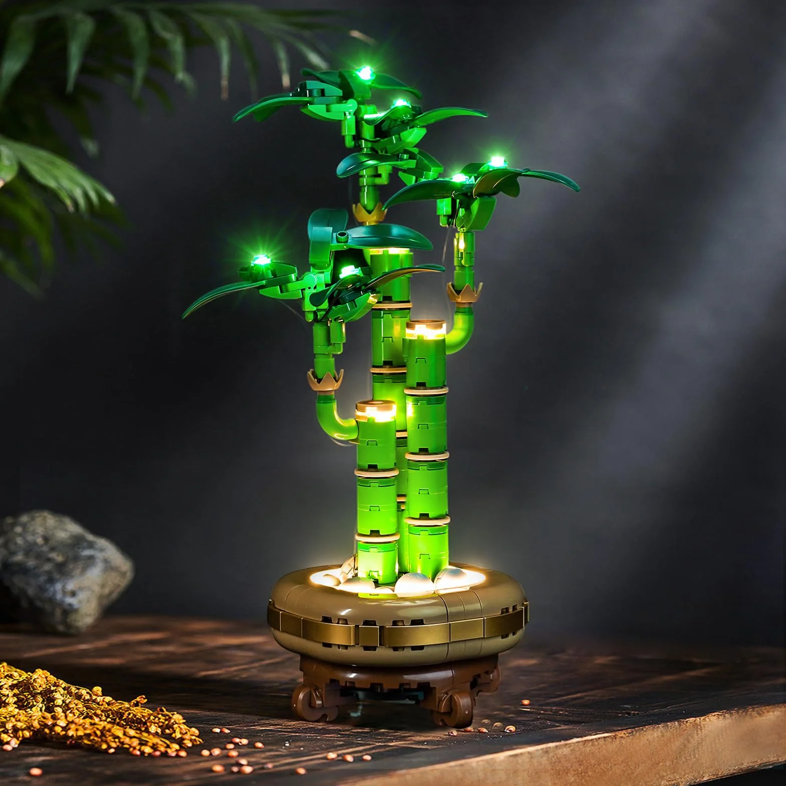 Kit d'éclairage LED compatible avec Lego 10344 Lucky Bamboo Botanical Collection (pas de modèle), kit d'éclairage décoratif compatible avec Lucky Bamboo